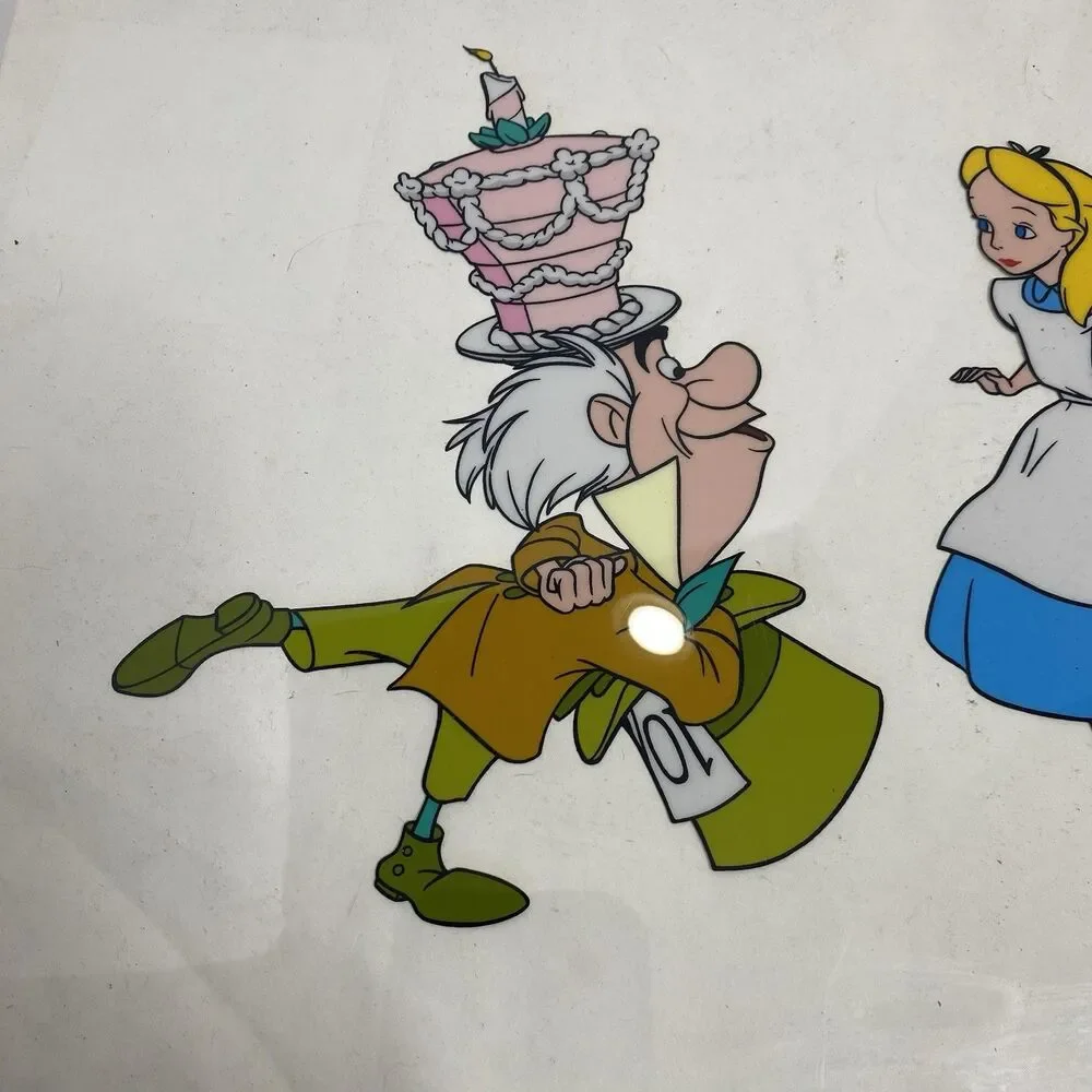 Vintage 1951 Disney Alice In Wonderland Limited Edition seigraph  w/ Seal
